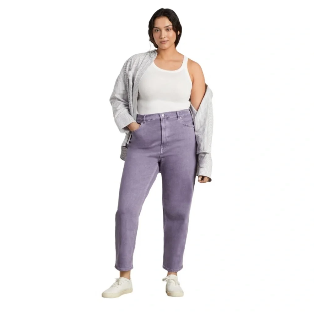 Everlane The Way-High jean in Achroma daybreak (purple tint) NWT size 27 Tall - Picture 1 of 14